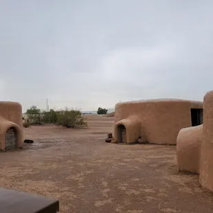 Circa AD 950, these replicas of early Hohokam homes (pithouse) are just a few of the  archaeological discoveries found at the park!