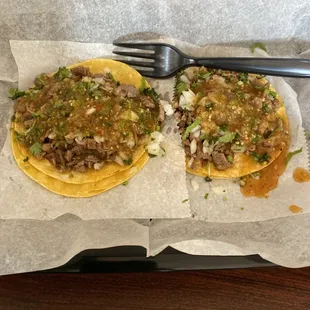Tacos carne asada