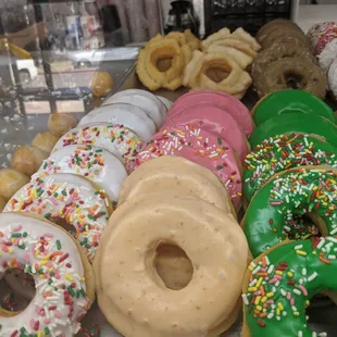 a variety of doughnuts