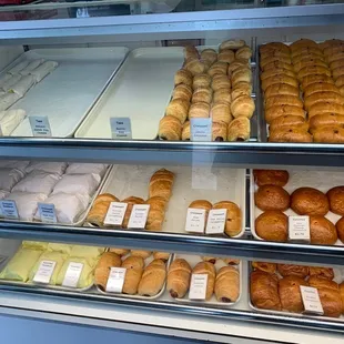 a variety of baked goods