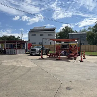 Food trucks next-door