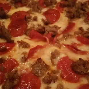 Pepperoni &amp; Sausage Pizza