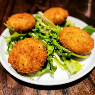 Black truffle croquettes