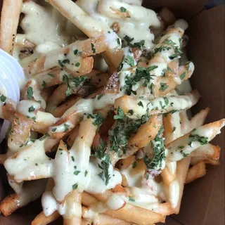 Basil Garlic Pamesan Fries