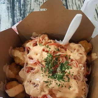 Spicy Crab Meat Tator Tots