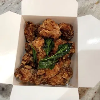 Basil Popcorn Chicken