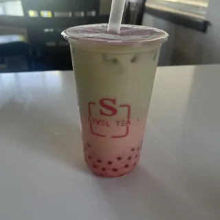 STRAWBERRY FOREST MILK TEA