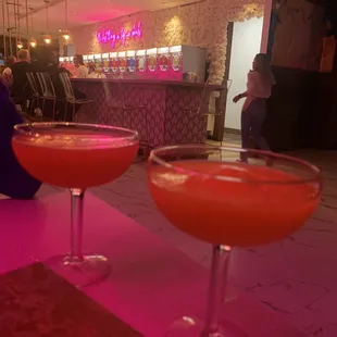 Mango and watermelon daiquiri