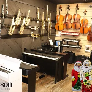 School Music Room - Band &amp; Orchestra instruments,  Instrument Sales and Rentals, Digital keyboards