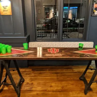 Pong table in the B&amp;G side