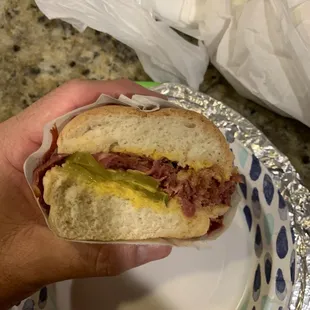 Pastrami Sandwiches