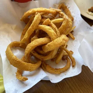 Onion rings.