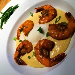Shrimp &amp; Grits, 63 Degree Egg