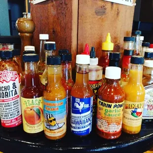 So many hot sauces, so little time...