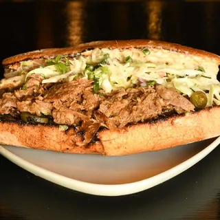 Roasted Adobo Pork Sandwich