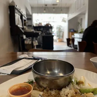 It was that good :)! Kai Pad Prik with chicken for lunch! It was delicious before the Plant-Base season!