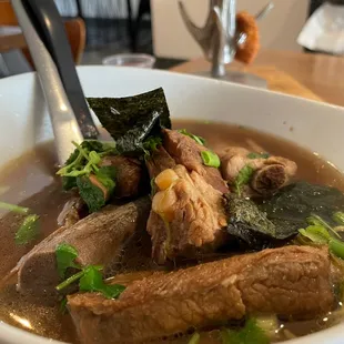 Thai Ribs Ramen Soup