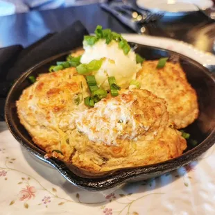 Cheddar Scallion Biscuits