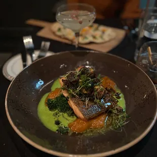 a plate of food