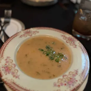 a bowl of soup
