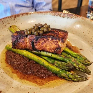 Fresh catch: Blackened Wahoo
