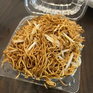 Soy sauce chow mein