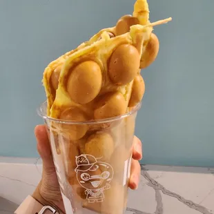 Original Bubble Waffle ($6.00)