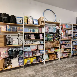 More merchandise