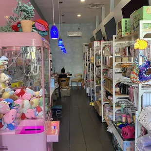 Browse around while you wait for your drink.