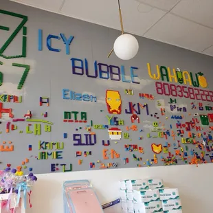 Lego wall