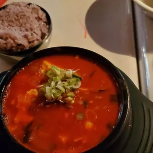 Spicy Tofu Soup