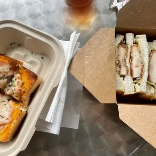 Cold Katsu Sandwiches