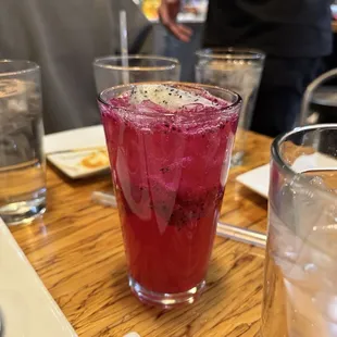 Dragonfruit Fizz (Not on menu)