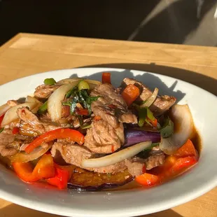 Spicy Eggplant (beef/$15)