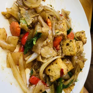 Drunken noodles