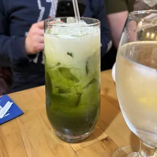 Iced Matcha Green Tea Latte