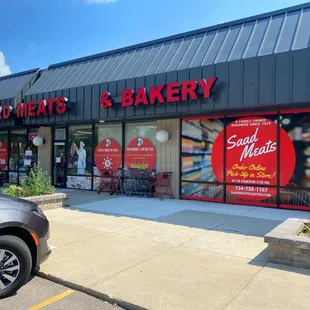 the exterior of a restaurant