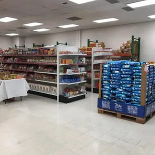 a view of a grocery store