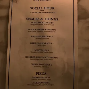 Happy hour bites