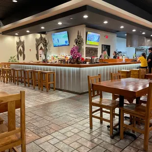 Bar area