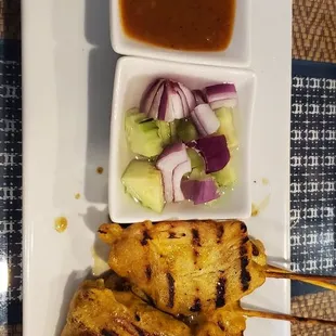 Satay chicken