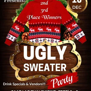 ugly sweater party