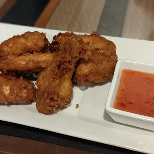 9. Crispy Thai Chicken Wings