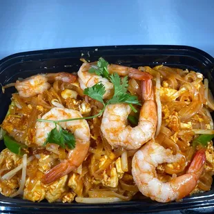Pad Thai shrimp