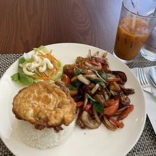 Spicy Basil Duck Lunch Special