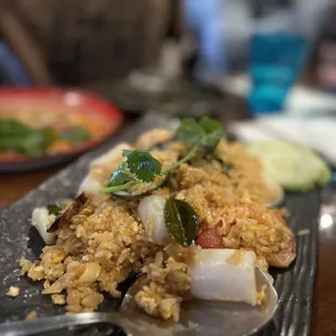 Tom Yum Seafood Fried Rice