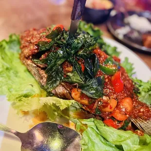 Fried Tilapia with Chili Sauce... 5/5