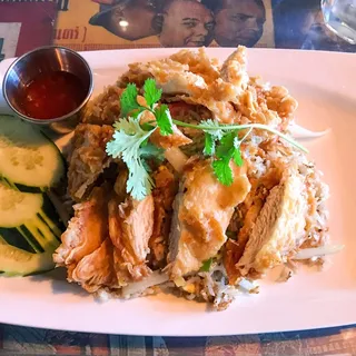 Crispy Chicken Fried Rice