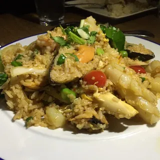 Tom Yum Seafood Fried Rice
