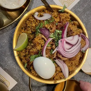 Seeraga Samba Chicken Biryani (bone-in chicken)